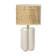 Lamp Charlotte Blanche Raphia - Cosin Paris