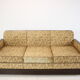 Art deco three-seater sofa designed by Jindřich Halabala, 1930's.