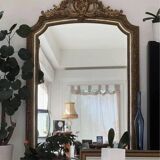 Grand miroir ancien de style Louis XV