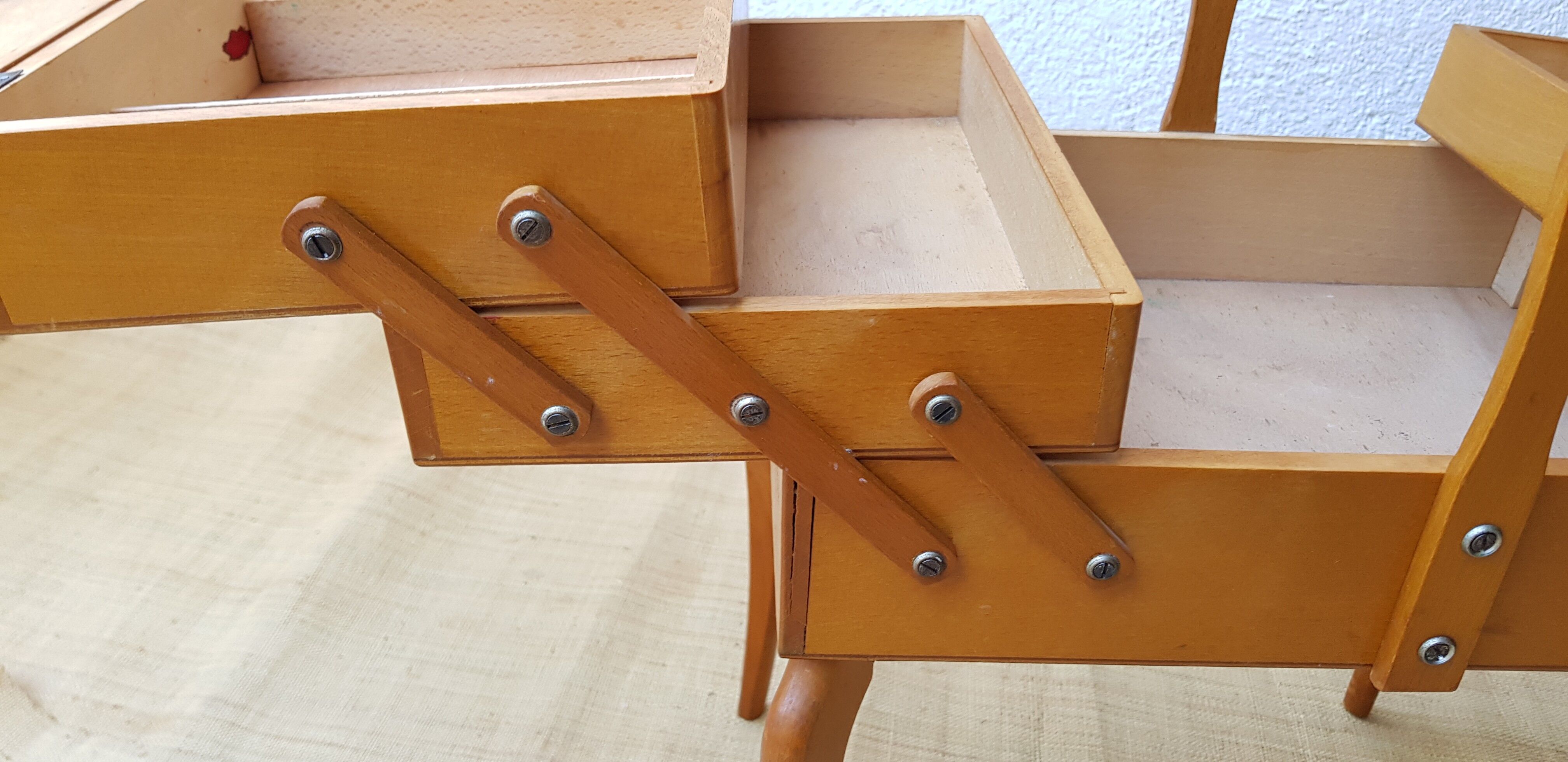 Worker in light oak from the 60s