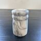 Grey marble vase