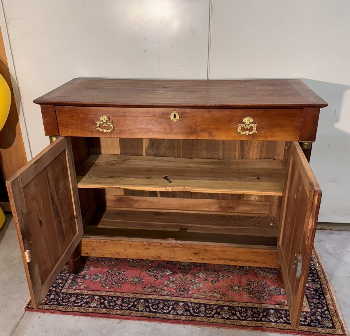 Empire-style walnut buffet
