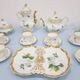 Coffee service set, white porcelain with gilding, KPM, Germany, 19th centur