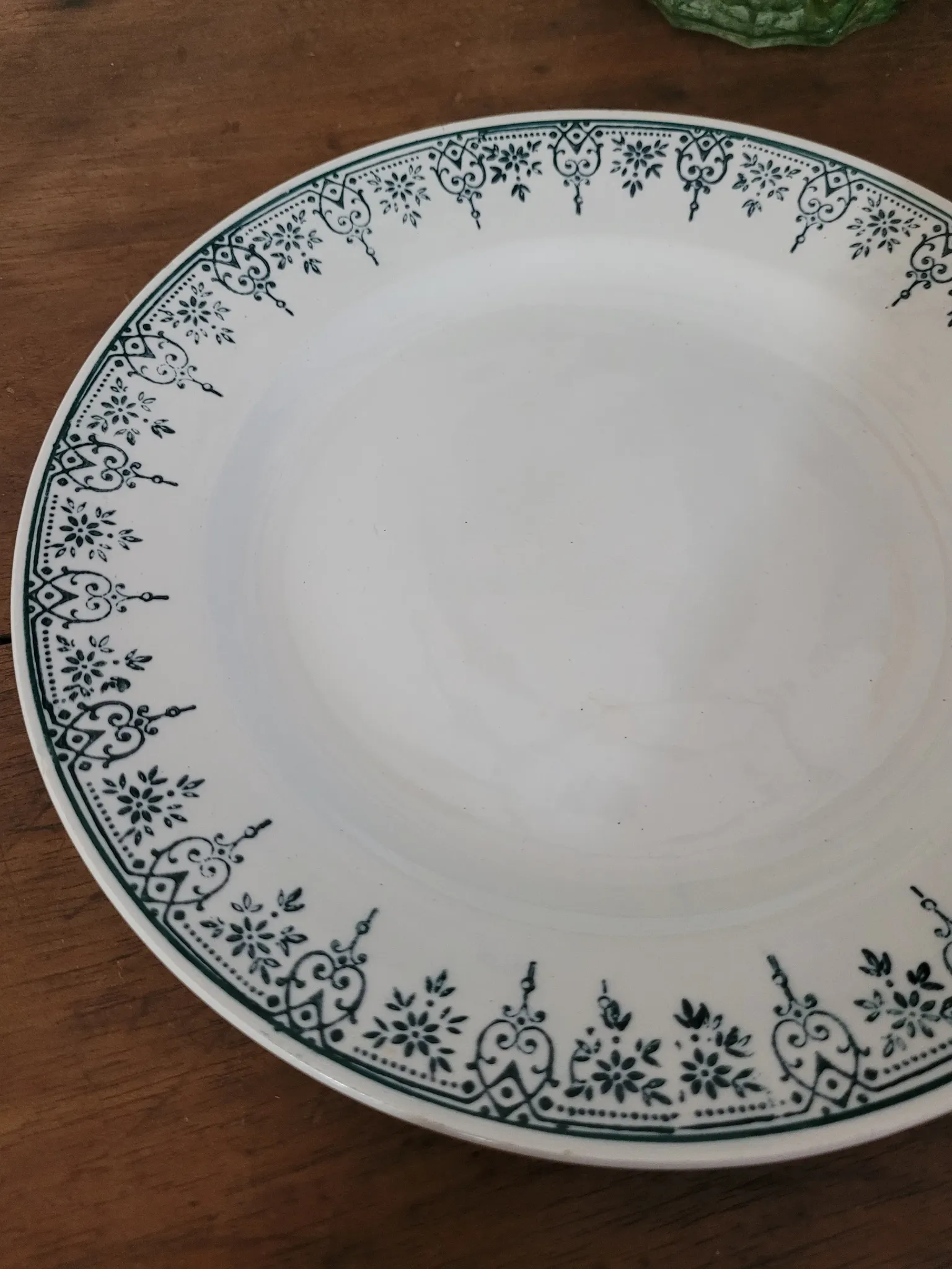 Saint Amandinoise dessert plate