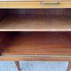 Vintage sideboard with shutter or sliding door 60s