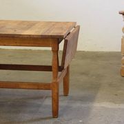 1960s mid-century brutalist Danish coffee table in oak attributed to Kjærnulf