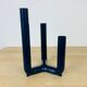 Design candle holder Henrik Preutz, PS 2017, for Ikea metal blue