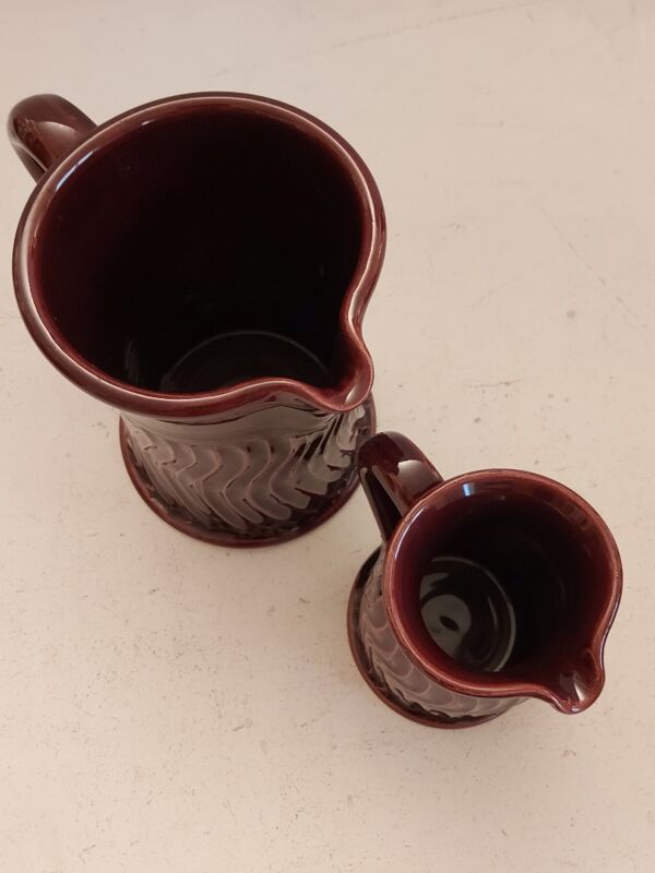 2 pichets céramique vintage Les Cyclades Anduze