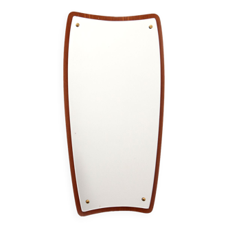 Danish mirror with teak, 1960s