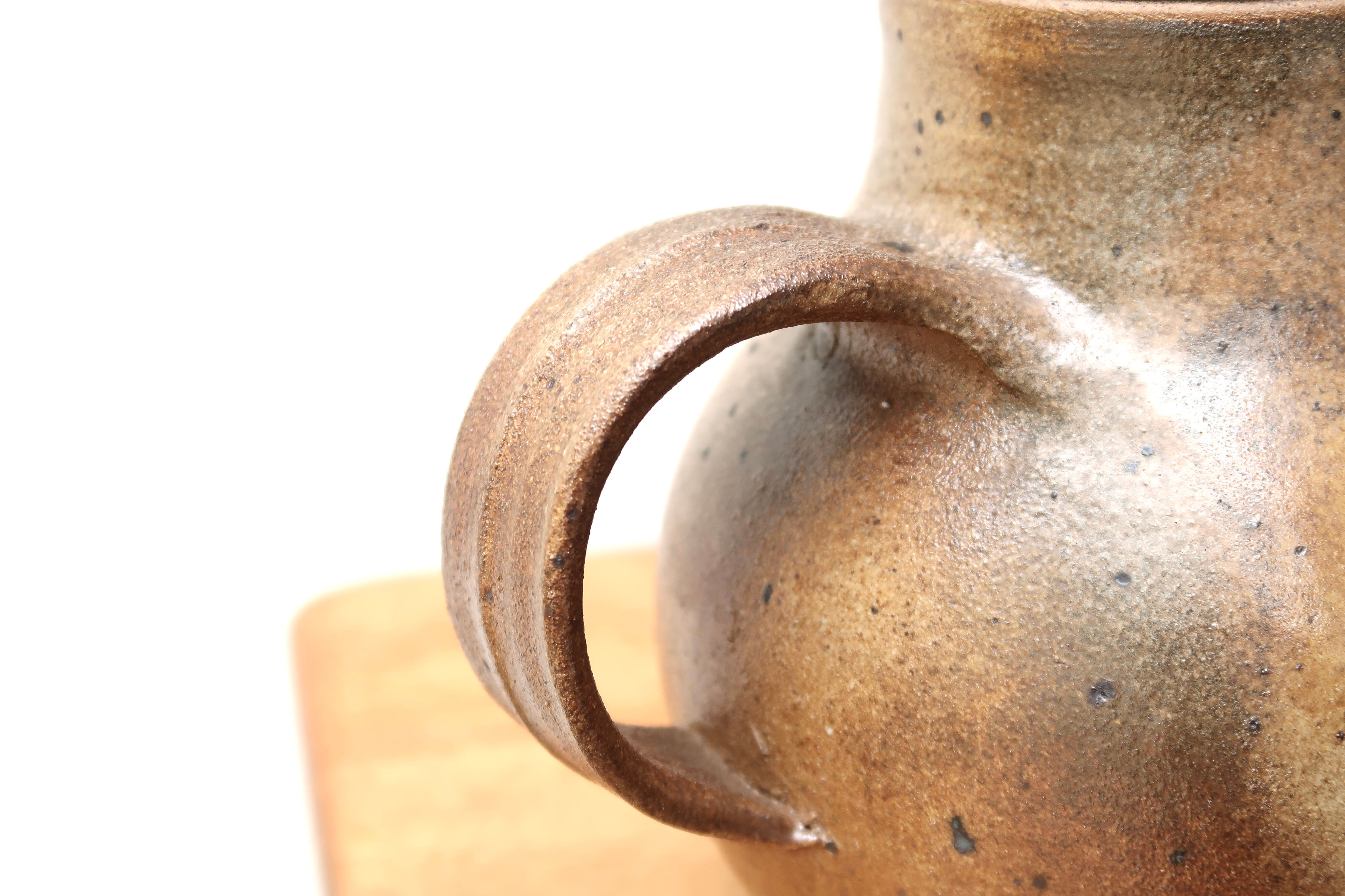 Jacky Coville's stoneware tea pot, 60s