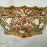 art deco slip planter