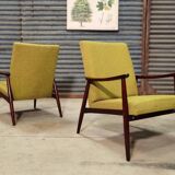 Pair of armchairs Jitona Soběslav 1960