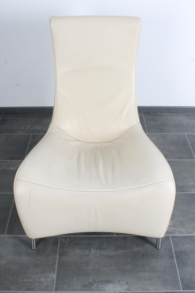 White DS264 model long chair by Matthias Hoffmann for de Sede 1980s