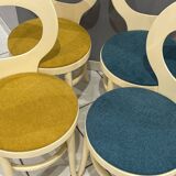Set of 4 chairs from Baumann, Mouette model, vintage 1970