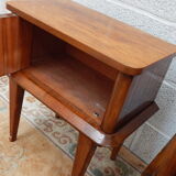 Pair bedside tables 40s