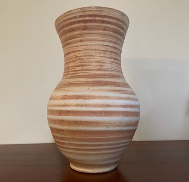 Vase accolay ceramic 1960