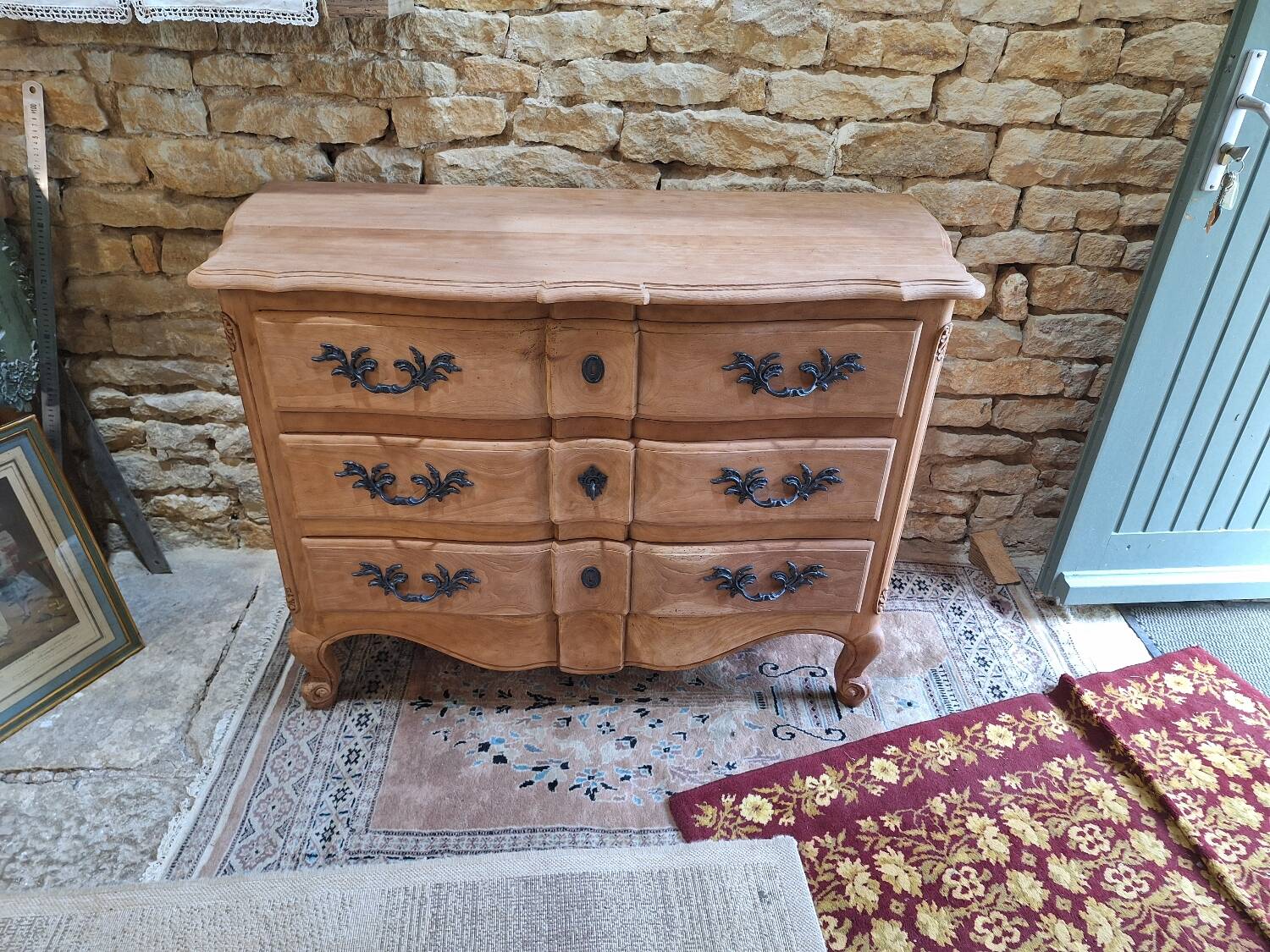 Solid cherry chest of drawers