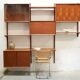 Royal System Scandinavian Modular Wall Shelves by Poul Cadovious for Cado Editions