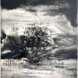 ZAO Wou-ki, Plate of 33 Moderna Mästare, 1979. Lithograph