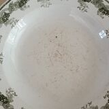 2 hollow plates in iron earth Moulin des Loups and Hamage