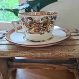 Digoin Sarreguemines tea cup fn 19th