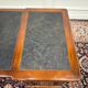 Classic English Desk Partnerdesk Black Leather