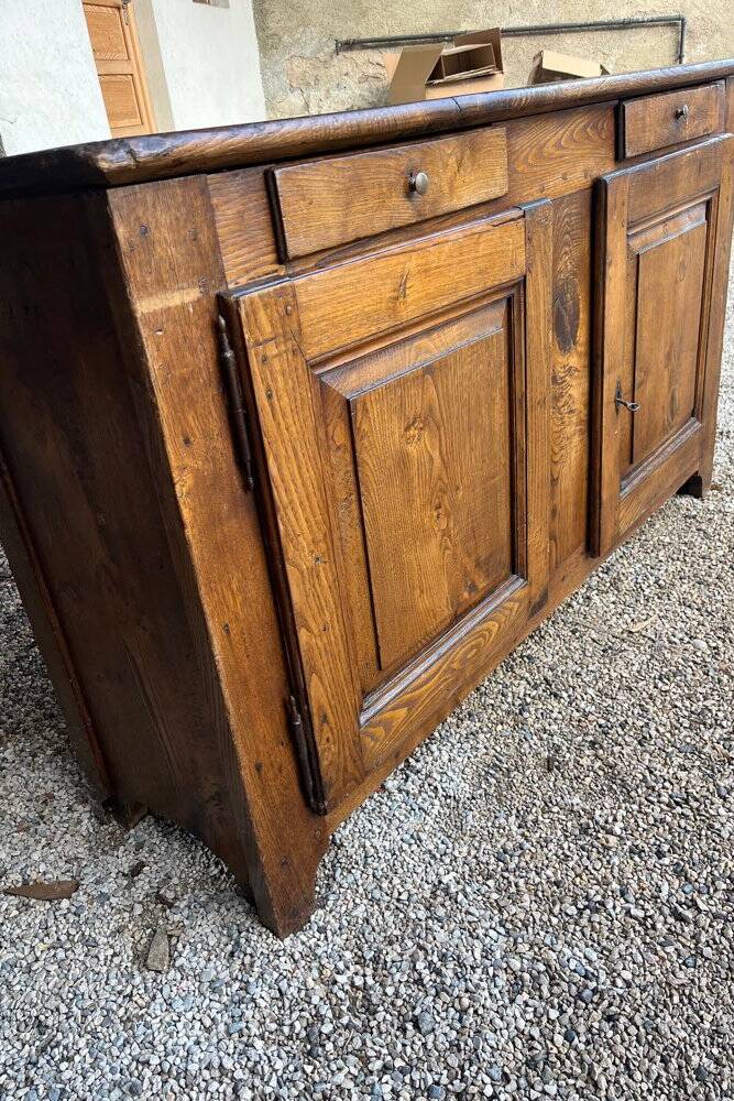 Grand buffet en chêne XIXème