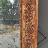 Old large gilded mirror