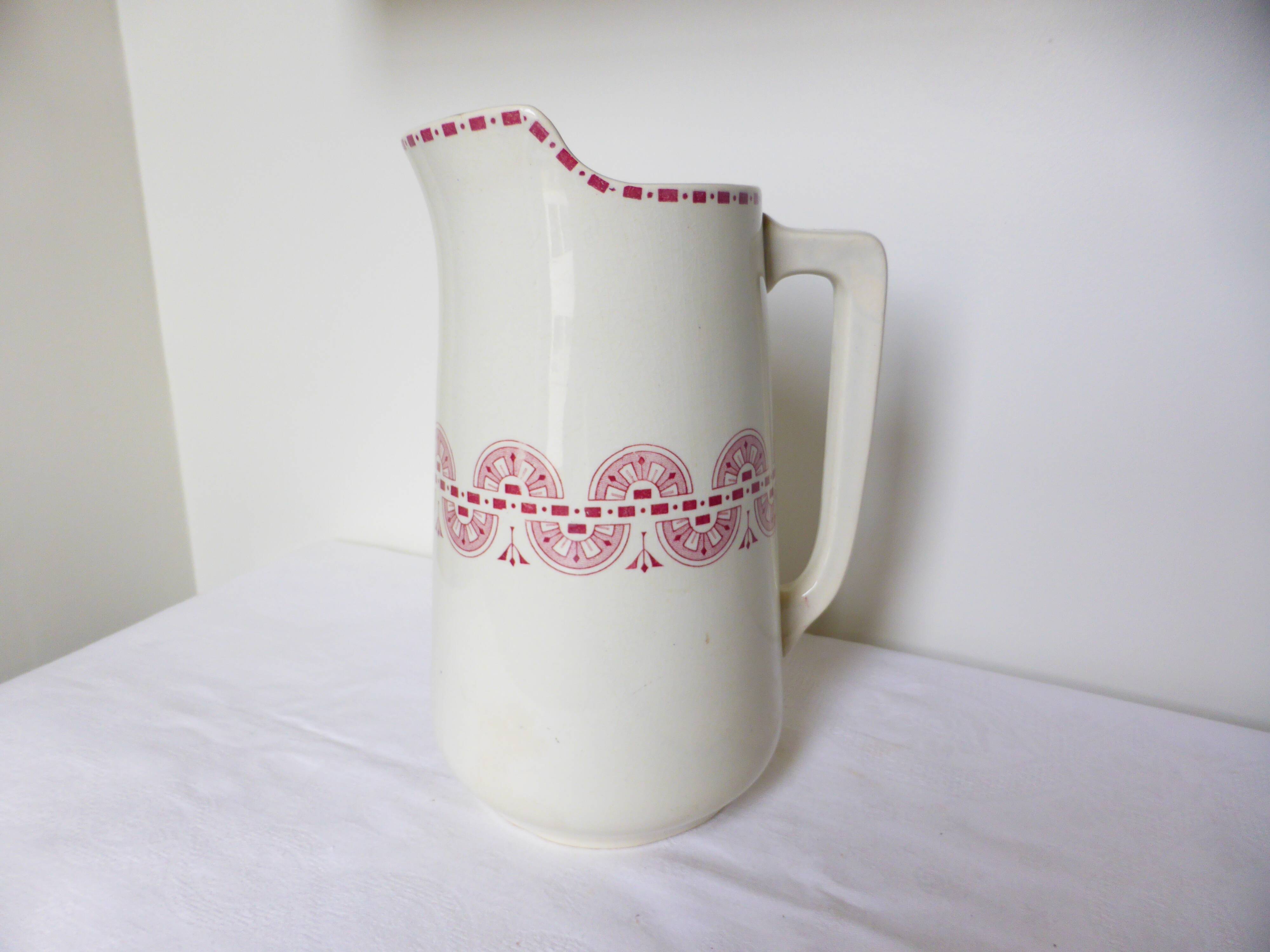 Gien iron clay jug jug Tangier model 210796