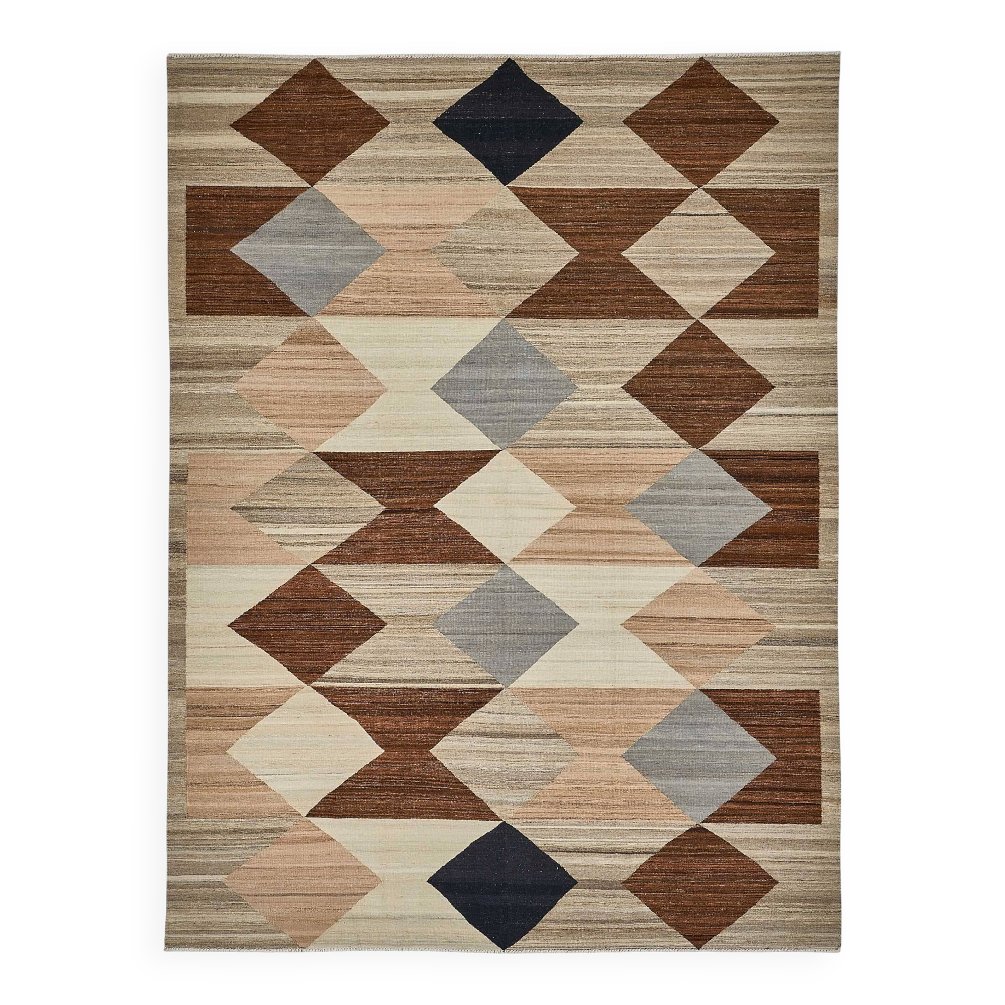 Contemporary Tribal Decorative Kilim 280 cm x 365 cm