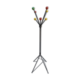 Coat rack on vintage legs