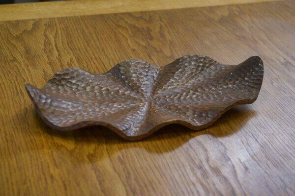1950s Brutalist Oak Centerpiece