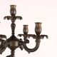 Antique bronze candelabrum Europe 20th Century