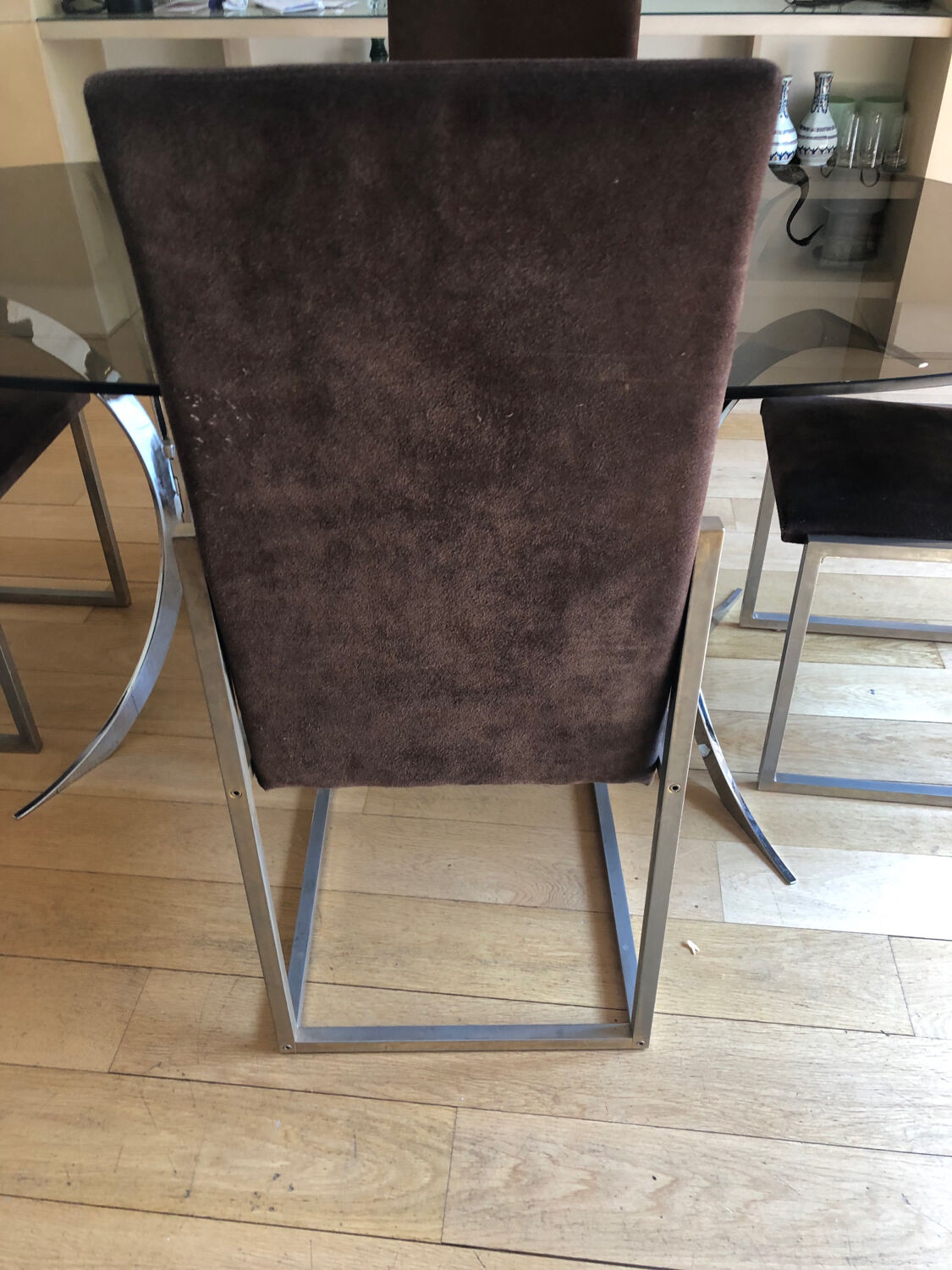 Set de 4 chaises vintage 70s