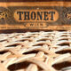 Set of 5 antique Thonet dining chairs model 20, ca. 1890.