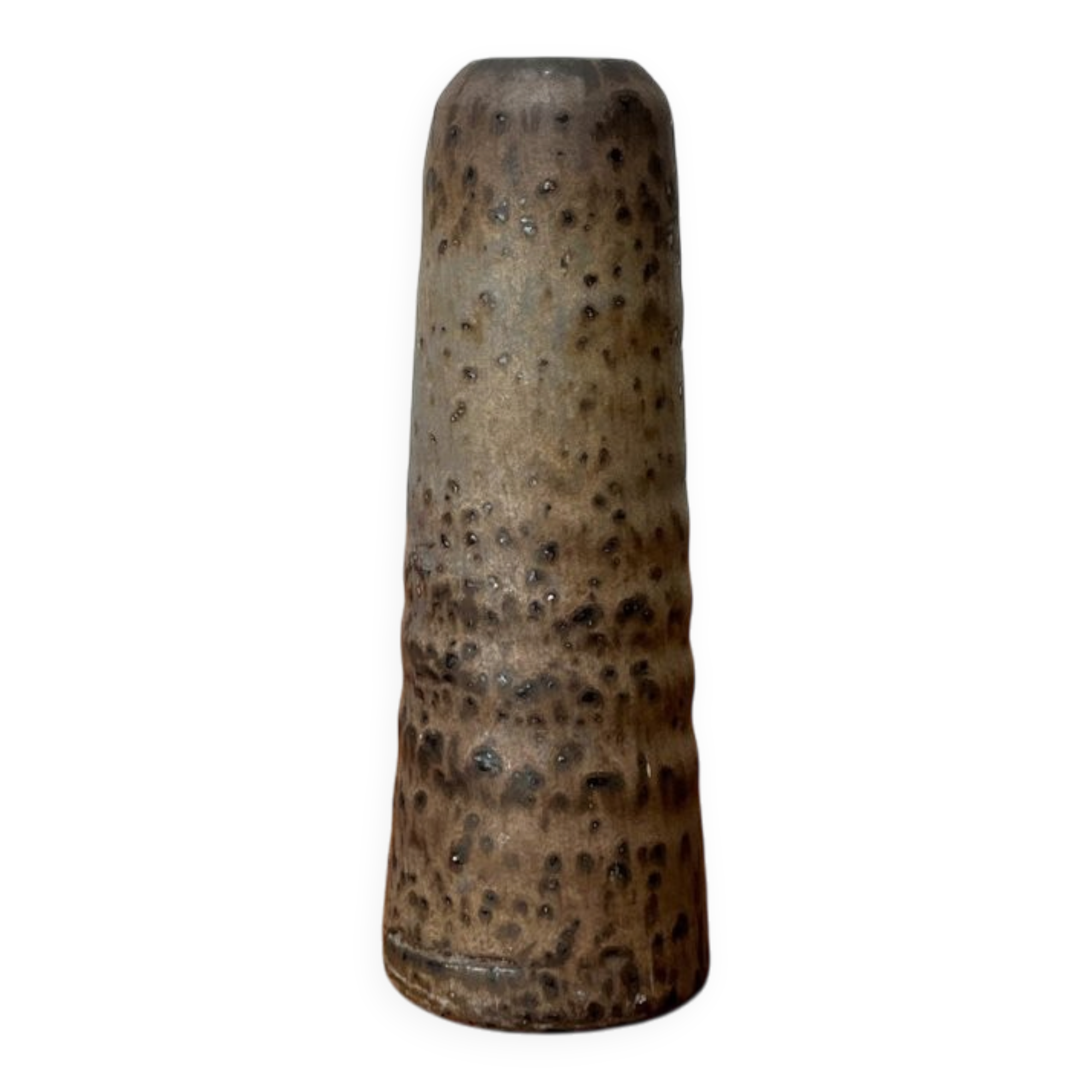 Minimalist pottery vase from the mid-century Dutch studio of Mobach, 1960s.