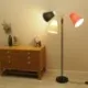 Danish floor lamp with three adjustable arms, metal construction, 2000s