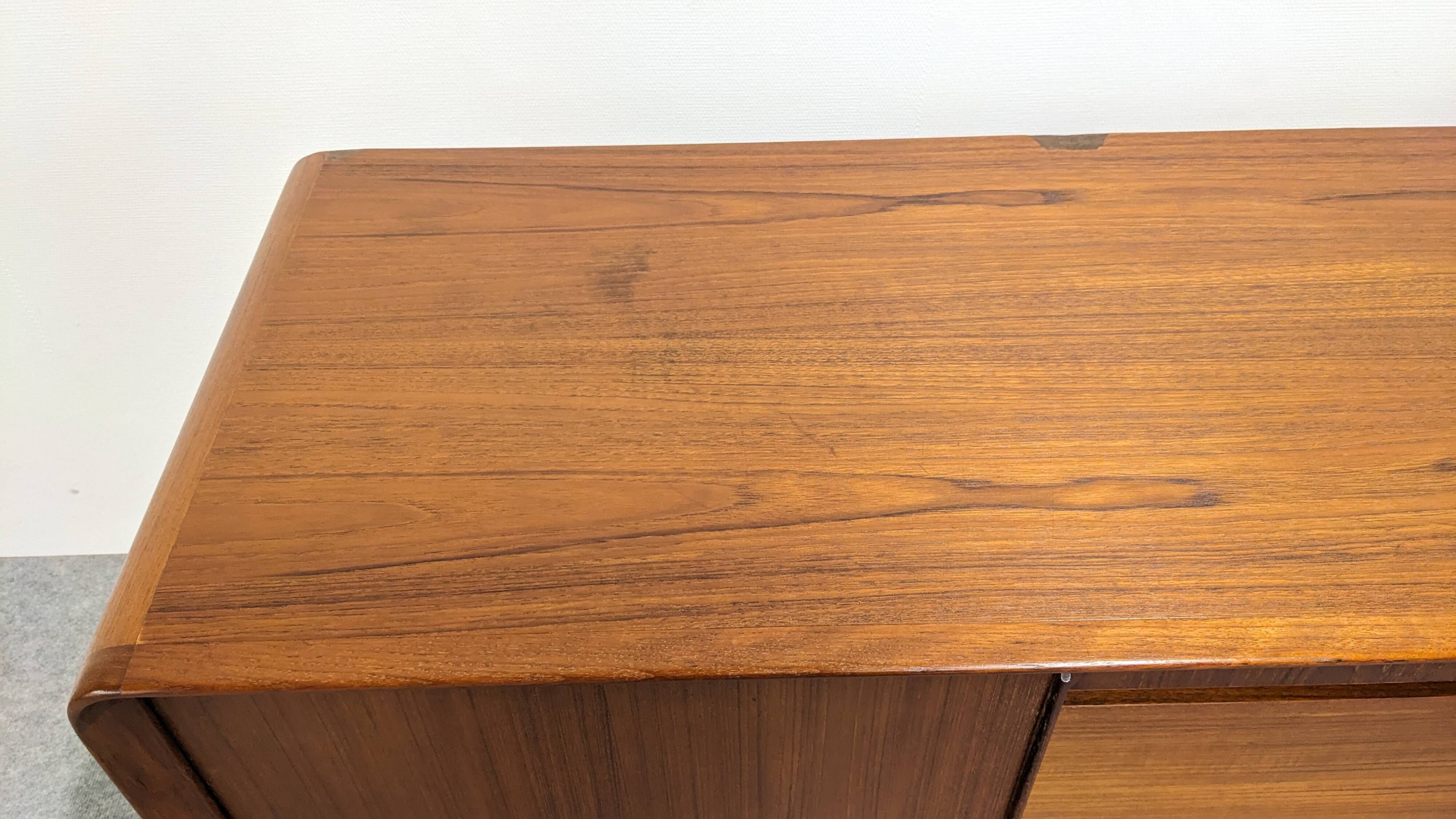 Teak sideboard by Johannes Andersen for Clausen & Son, Denmark 1960.