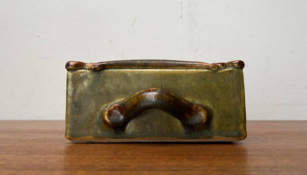 Mid-century German studio pottery bowl by Erika Pierny, 1960s.