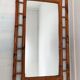 Vintage bamboo mirror