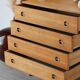 Scandinavian oak chest of drawers | vintage Danish furniture