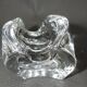 Cendrier cristal bayel vide poche vintage