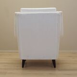 White armchair, Danish design, 1970s, production: Denmark