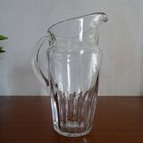 Crystal water broc Baccarat - model cote d'azur - Signed