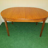 Teak dining table, an extension