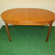 Teak dining table, an extension