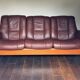 Erkones Stressless 3-seater leather reclining sofa