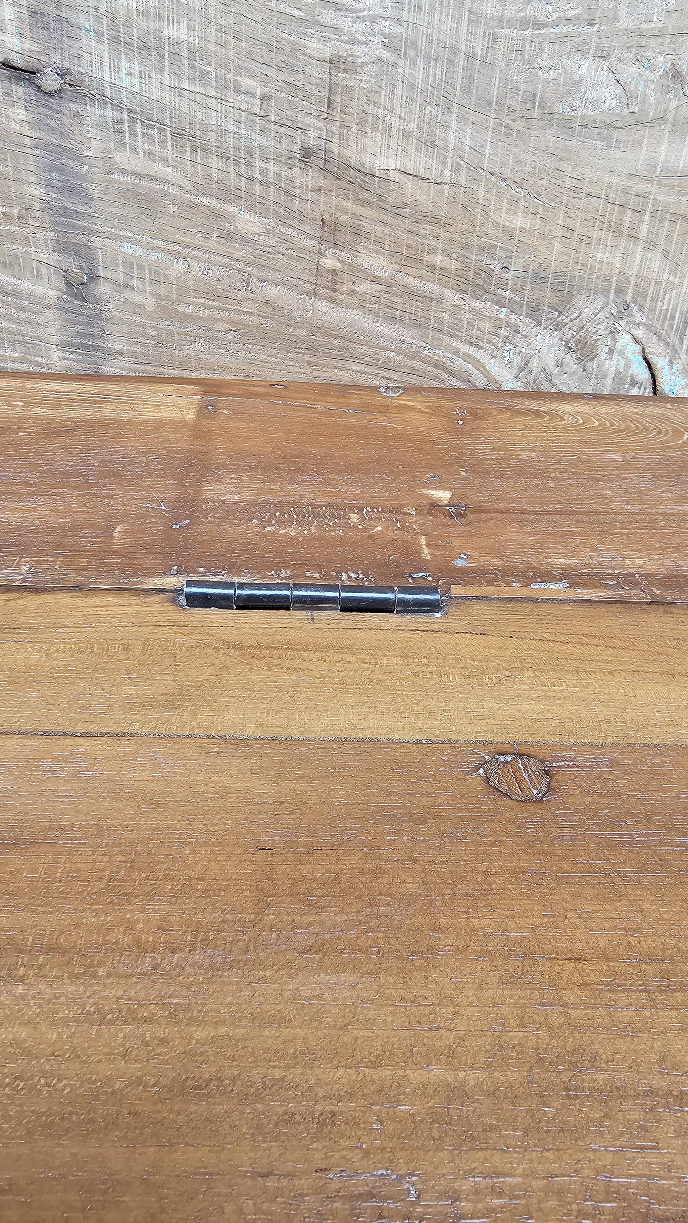 Old bench - Burmese teak chest