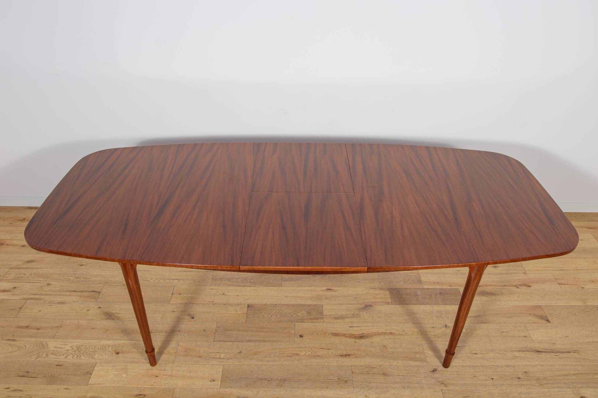 Mid-Century Oval Extendable Teak Dining Table from McIntosh, United Knigdom