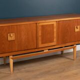 Retro 1960s teak restored beautility mid century sideboard with bar